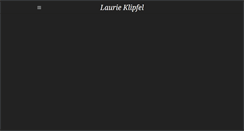 Desktop Screenshot of laurieklipfel.com